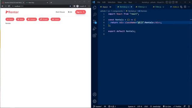 ?Build Airbnb 2.0 with REACT.JS! (JS, HTML , CSS) | Live Crash Course | Tutorial for Beginners смотреть онлайн