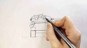 Как нарисовать Танк Т 34- 85