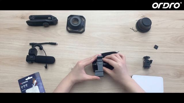 Unboxing | ORDRO AC3 4k Video Camera With 5 Accessories Update смотреть онлайн