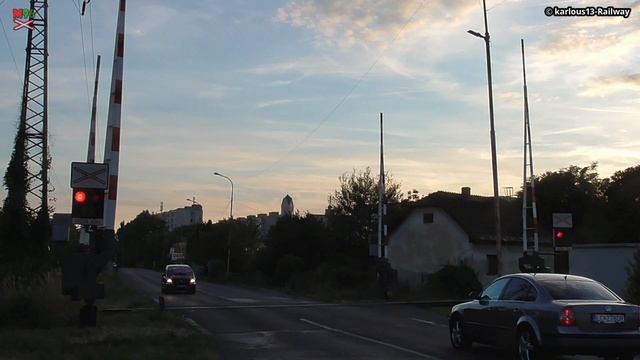 Železničné priecestie Lučenec #3 (SK) - 18.7.2022 / Železniční přejezd / Railroad crossing смотреть онлайн