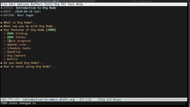 What is Org Mode? #Emacs смотреть онлайн