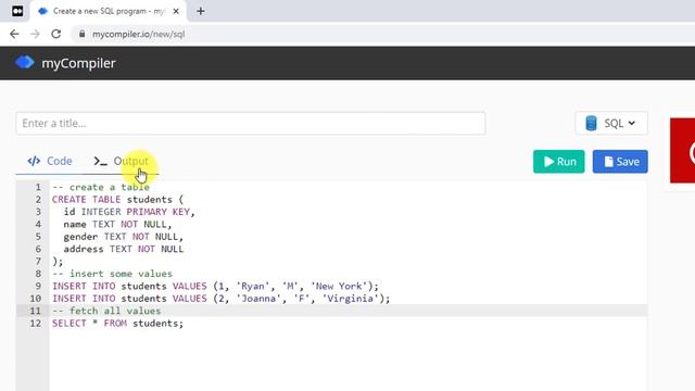 How to Run SQL Online (without installing) смотреть онлайн