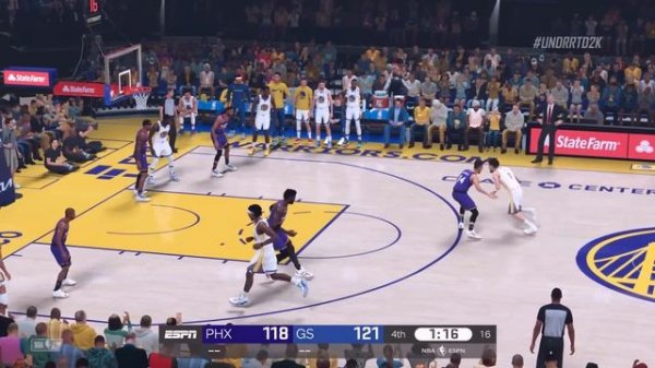 NBA 2K24 Realism Gameplay Concept (PS5/Xbox Series X) | Warriors vs. Suns