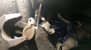 Пежо 307.Причины неисправности,ремонт задних тормозов./Repair of the rear brakes.