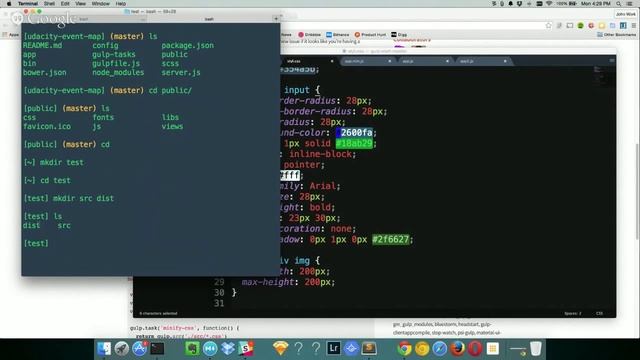 设置 Gulp 工作流演示 смотреть онлайн