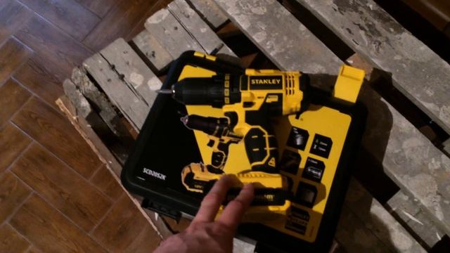 Купил шуруповерт Stanley scd20s2K смотреть онлайн