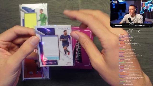 I Packed Another *MESSI* From A $1200 Football Box! смотреть онлайн