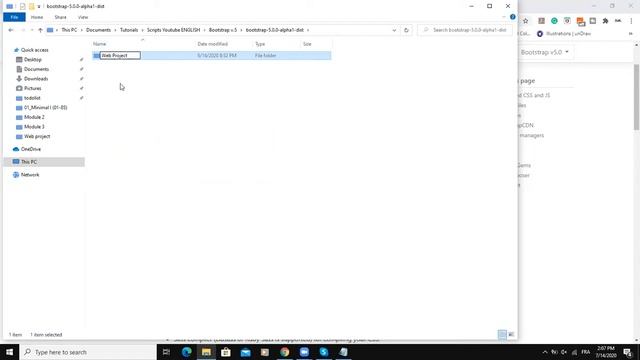 Bootstrap 5 Alpha - Introduction & Installation смотреть онлайн
