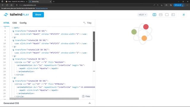 How to get animated SVG spinner from https://loading.io смотреть онлайн