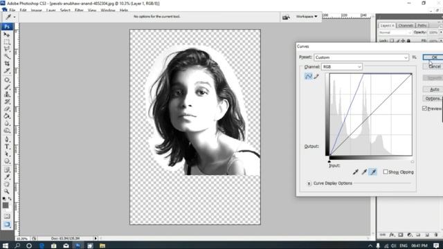 How to remove background in photoshop || Photoshop me background remove kaise kare | Photoshop смотреть онлайн