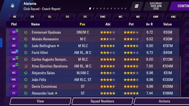 FM21 MOBILE/ ОБЗОР КАРЬЕРЫ / АТАЛАНТА / РЕЗЕРВИСТ МБАППЕ смотреть онлайн