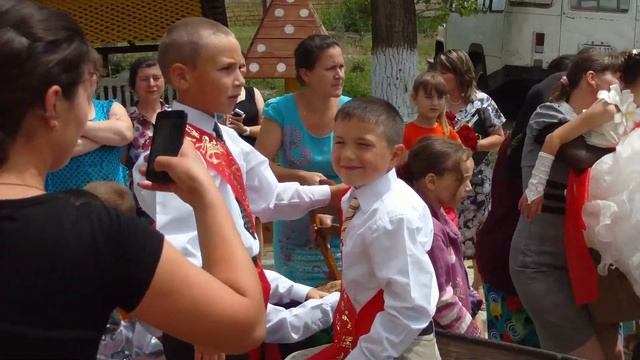 катание на телеге по селу
