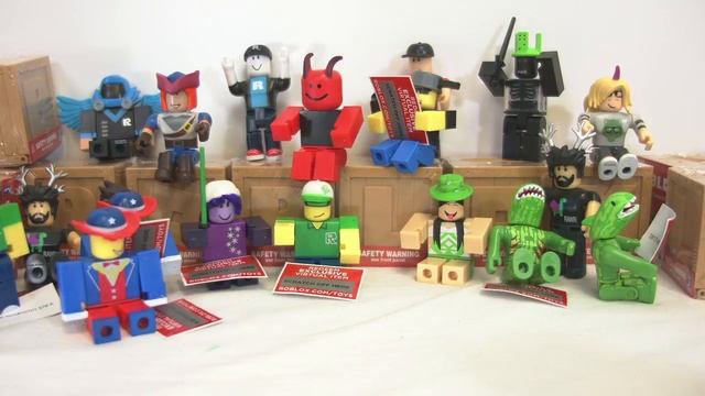 Roblox Blind Boxes | Opening Series Two Roblox Toys Blind Boxes | Roblox Figures смотреть онлайн