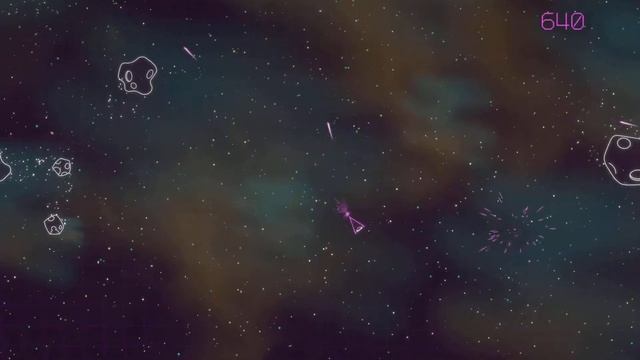 Shooting Asteriods for Days! Asteroids: Recharged Arcade Mode смотреть онлайн