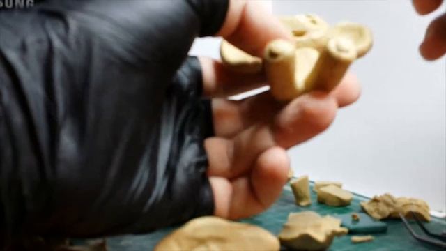 Лепка из пластилина. Как слепить чебурашку и русского мультика. смотреть онлайн