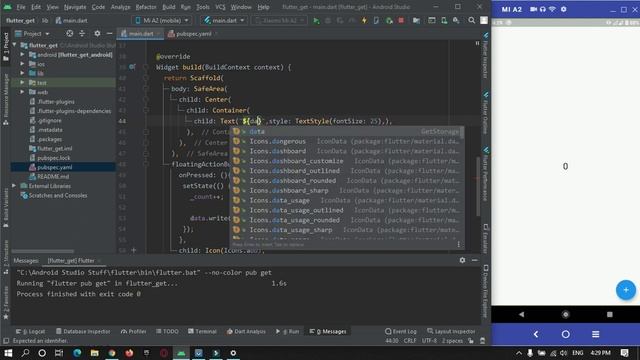 Flutter GetX Storage example || Shared Preference Alternative to Store key-value data on disk смотреть онлайн