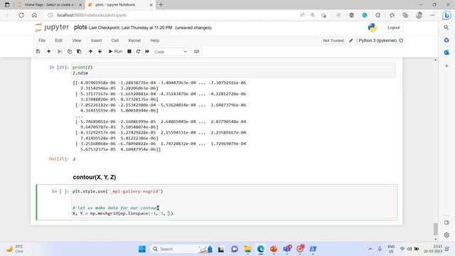 11 making contour plots смотреть онлайн