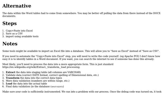 Databases: Docx table to mongodb collection смотреть онлайн