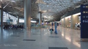 Аэропорт Внуково (Vnukovo international airport). Обзор международного терминала Москва. 4К
