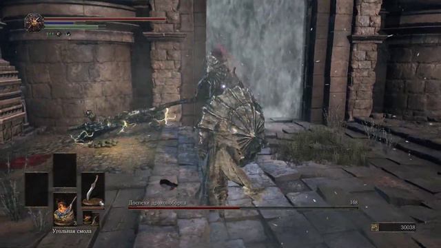 DS3 прохождение с ножом (доспех драконоборца 4 трай*) смотреть онлайн