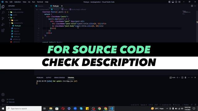 React Pagination Tutorial For Beginners [With Source Code INCLUDED!] смотреть онлайн