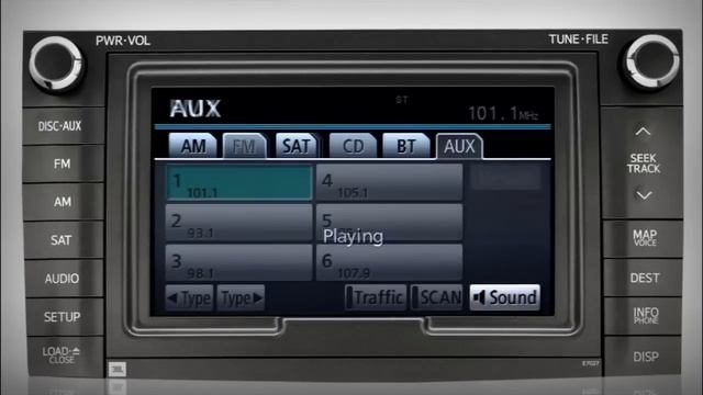 2011 - 2012 Sienna How-To: JBL Audio System with Navigation | Toyota смотреть онлайн