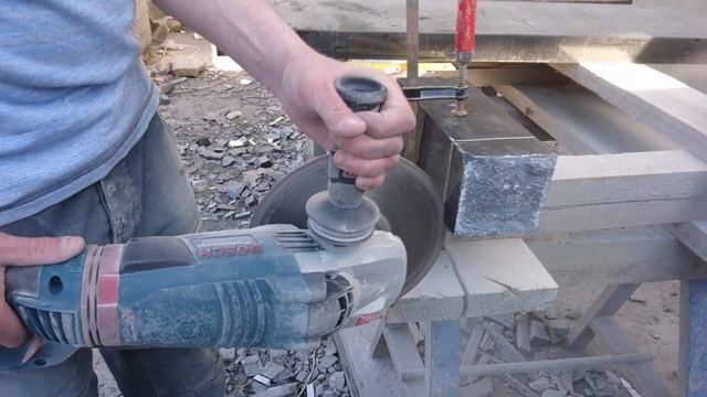 Резка Гранита Как Ровно резать Камень ДЛЯ НОВИЧКОВ смотреть онлайн