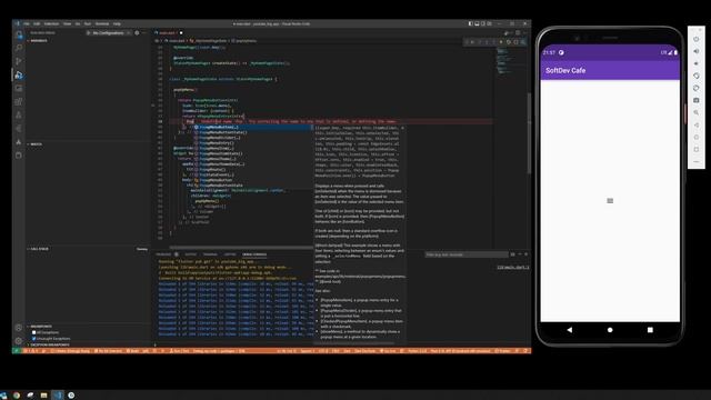 How to use PopUpMenu [FLUTTER] || tutorial смотреть онлайн