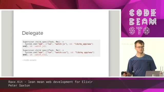 Peter Saxton - Raxx.Kit - Lean mean web development for Elixir | Code BEAM STO 19 смотреть онлайн
