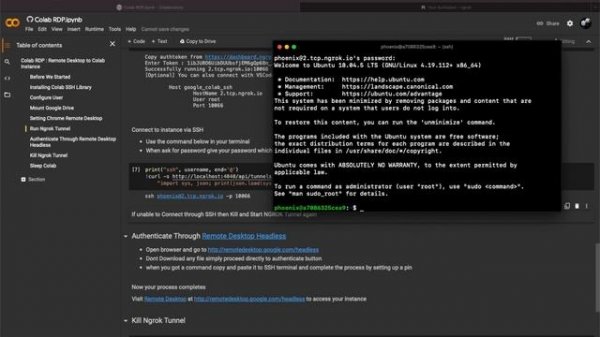Connect Google Colab via Remote Desktop | Use Colab as Free RDP | Pradyumna Krishna