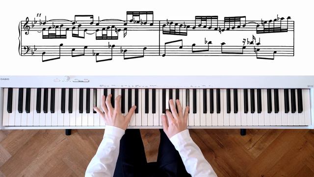 Бах — Аллеманда из Французской сюиты №2 BWV 813 | Bach — Allemande from French Suite №2 BWV 813 смотреть онлайн