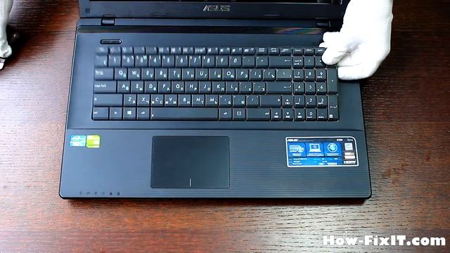 How to replace keyboard on Asus X75 laptop смотреть онлайн