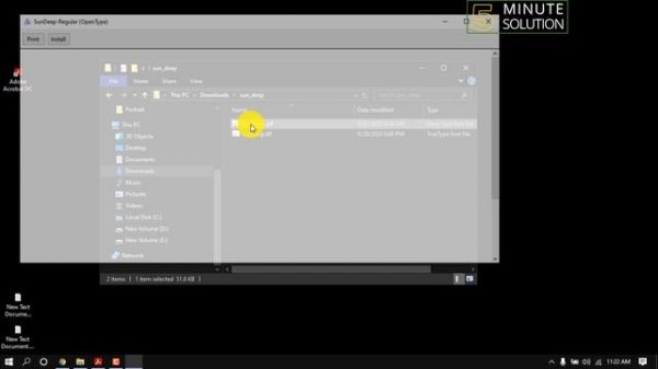 How to add fonts to adobe acrobat 2023 | install fonts adobe reader