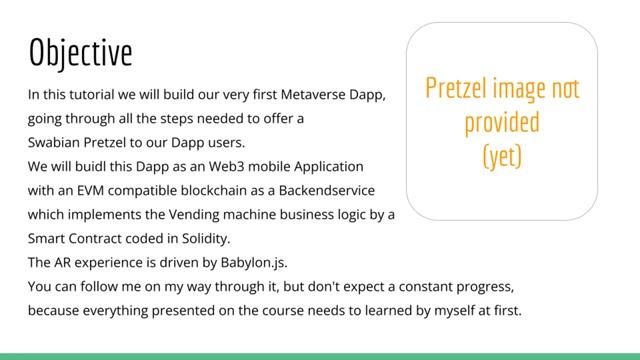 AR Dapp Swabian #Pretzel vending machine #workshop - Introduction - #001 смотреть онлайн