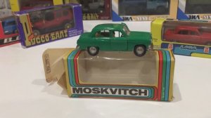 Пополнение!!! Уже РЕДКОСТЬ Москвич 403 А7 1:43 1983 год. Саратовские модели СССР.