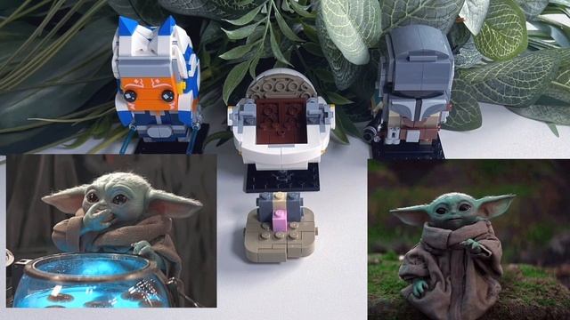 Groovy Brickheadz Speed Build _ Grogu, Din and Me on customized brickheadz version смотреть онлайн