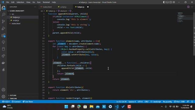 Create Your Declarative Element or UI Component with Javascript смотреть онлайн