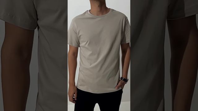 Базовая футболка MINESTONE бежевая смотреть онлайн