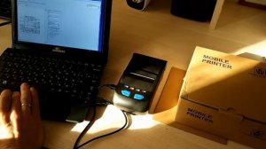 Портативный чековый принтер Xpriner XP P300