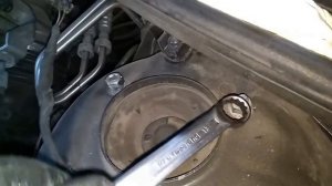 BMW E39 Замена передних амортизаторов replacement of front shock absorbers