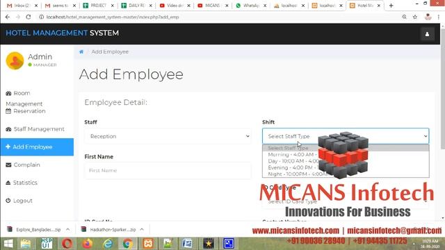 Hotel Room Booking Portal System - PHP Project смотреть онлайн
