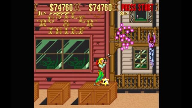 Super Nintendo (Snes) 16-bit Sunset Riders Stage 3