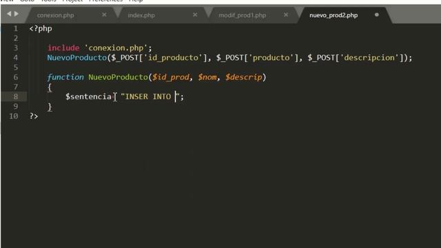 Insertar Datos de DB :: PHP y Mysqli Mostrar Ingresar Eliminar Editar Datos (CRUD) :: Parte 3 :: смотреть онлайн