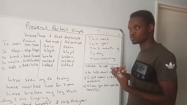 Present Perfect Simple (Well explained) #EnglishClass #Presentperfect #Polyglots #EasyGrammar смотреть онлайн