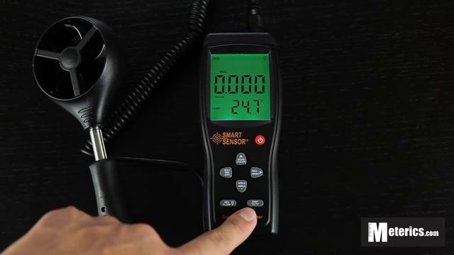 Smart Sensor AS856 Digital Anemometer Wind Speed Meter Review смотреть онлайн