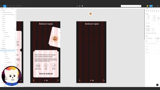 [Figma Basic Animations] Ticket / Coupon Tear to Redeem Animation in Figma смотреть онлайн