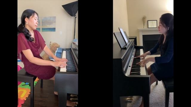 Khachaturian - Sabre Dance | 칼의 춤 | piano four hands arrangement смотреть онлайн