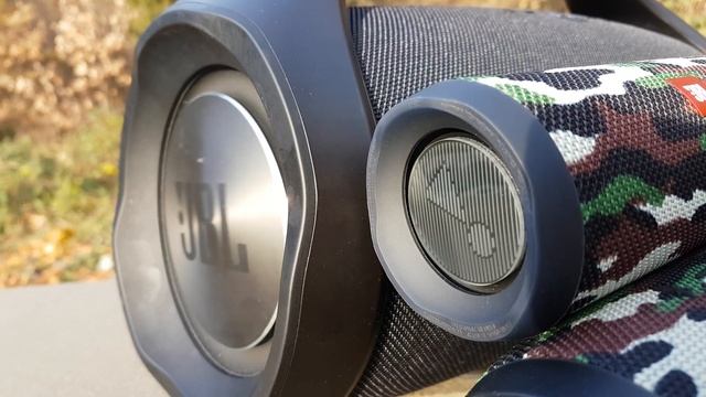 JBL Boombox + JBL Charge 3 + JBL Flip 4 BASS TEST *100%* VOLUME [Connect+] смотреть онлайн