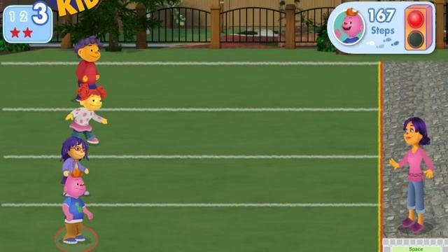 Red Light Green Light - Sid The Science Kid Game