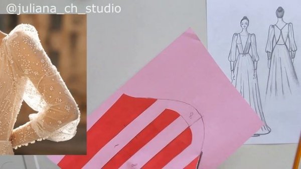 Разбираем крой платья Berta. Understanding the cut of Berta dress.